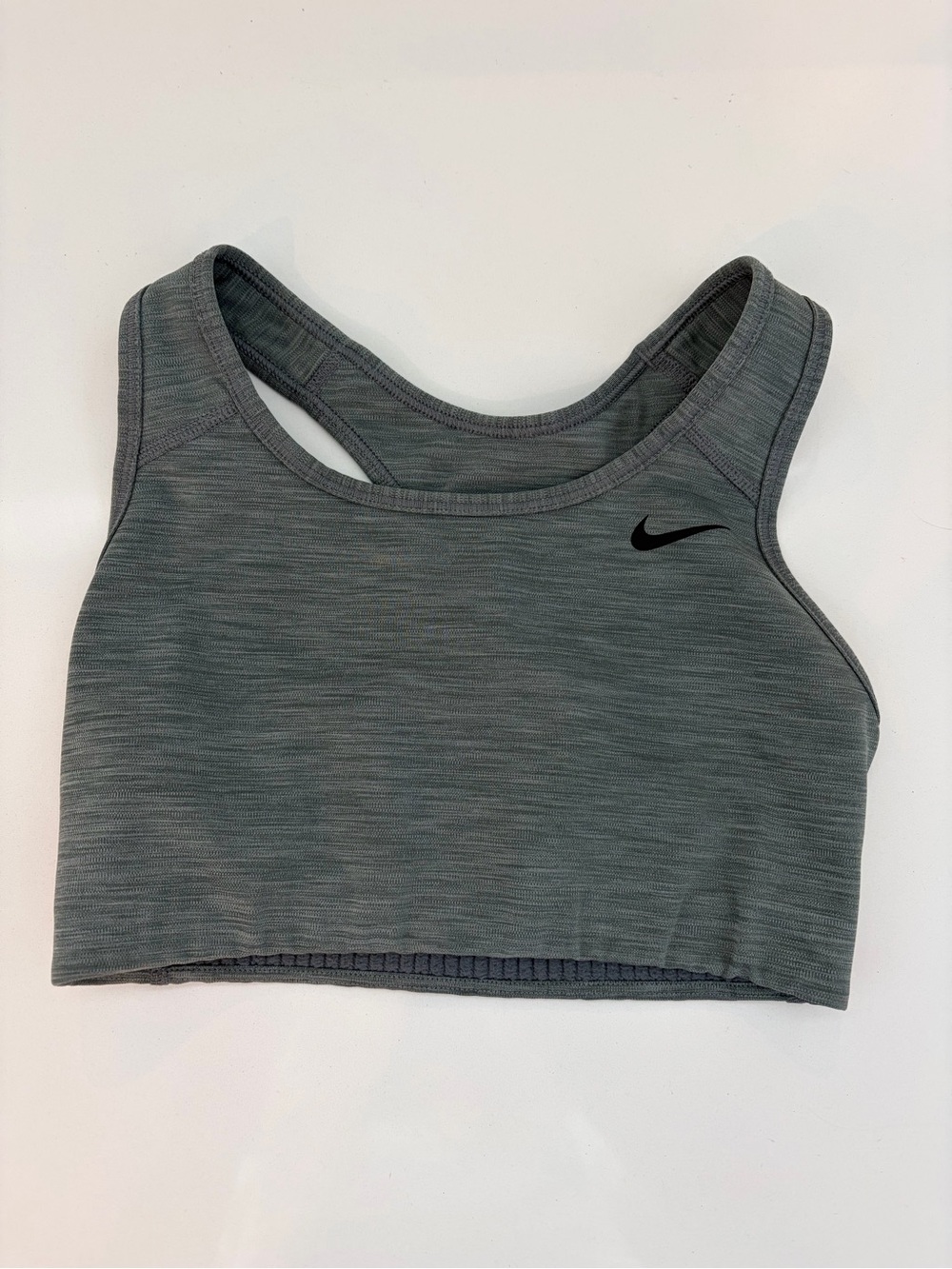 Nike Dri-FIT Medium Support Sports Bra Gray Size Small - Picture 3 of 6